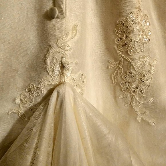 Champagne Wedding Dress - Picture 9 of 9